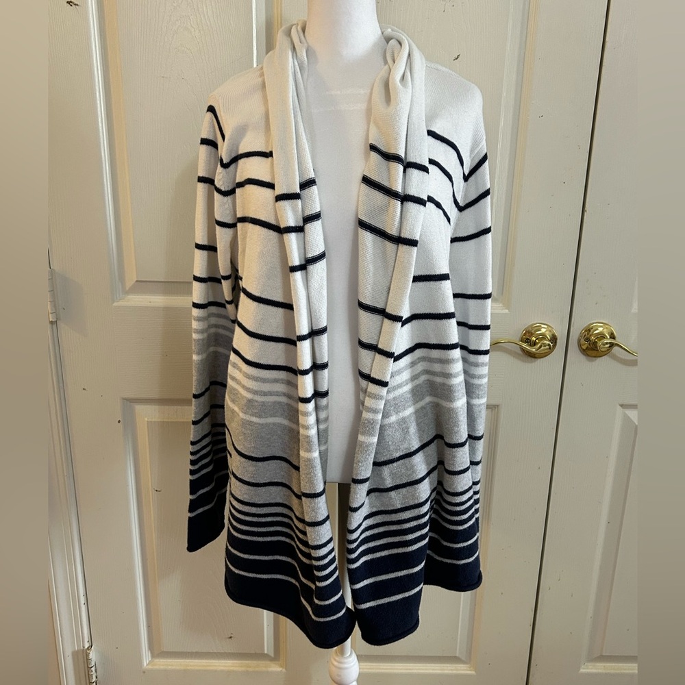 Gap open front duster cardigan, XL